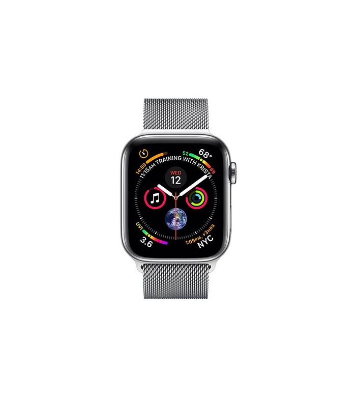 stainless steel case with milanese loop